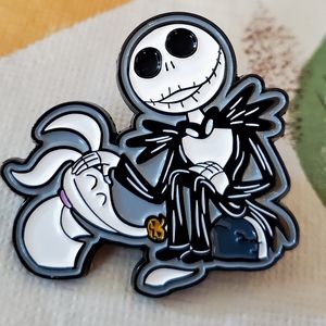 New Jack & zero enamel pin